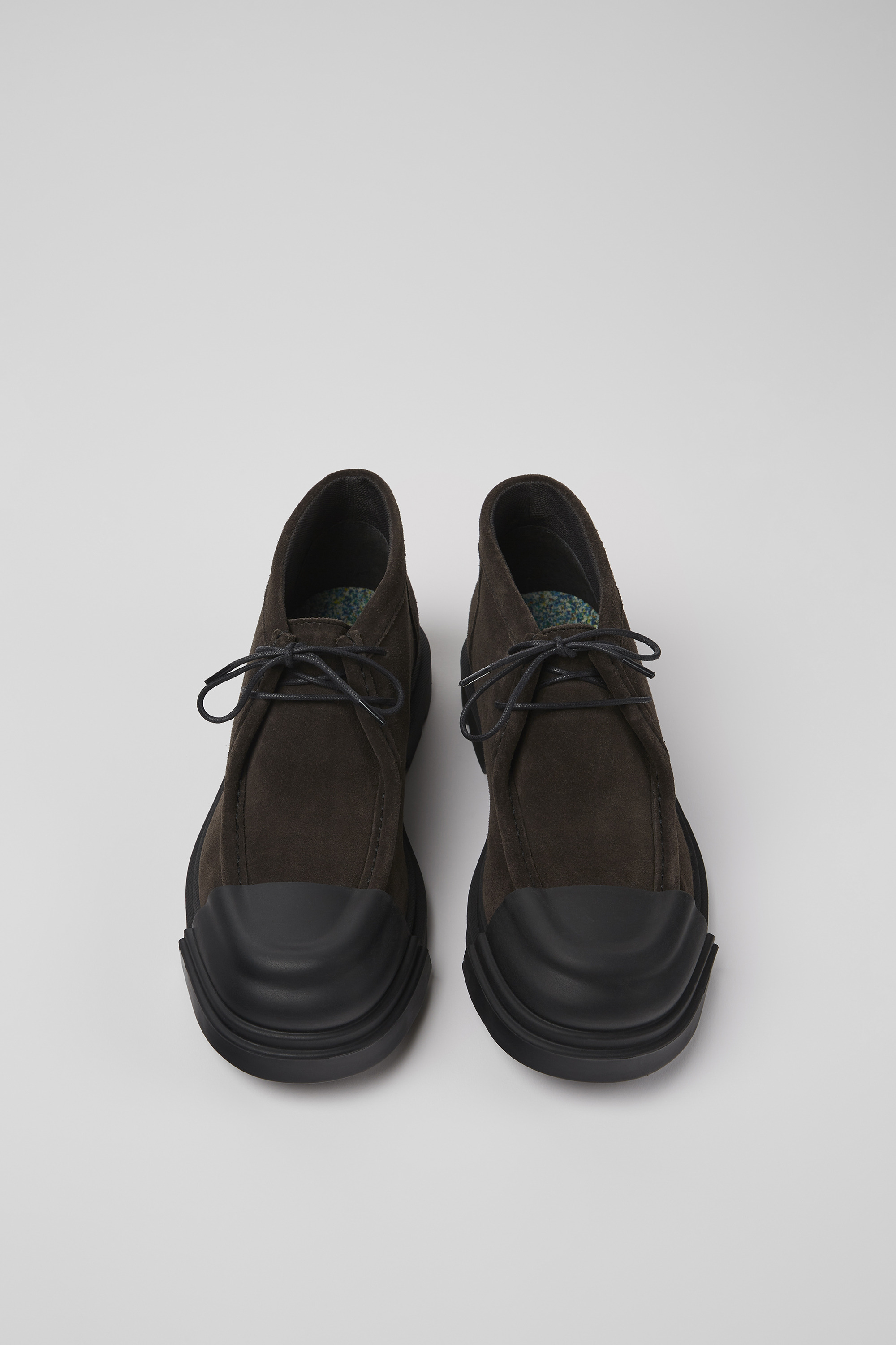 Junction - Gray nubuck shoes for women