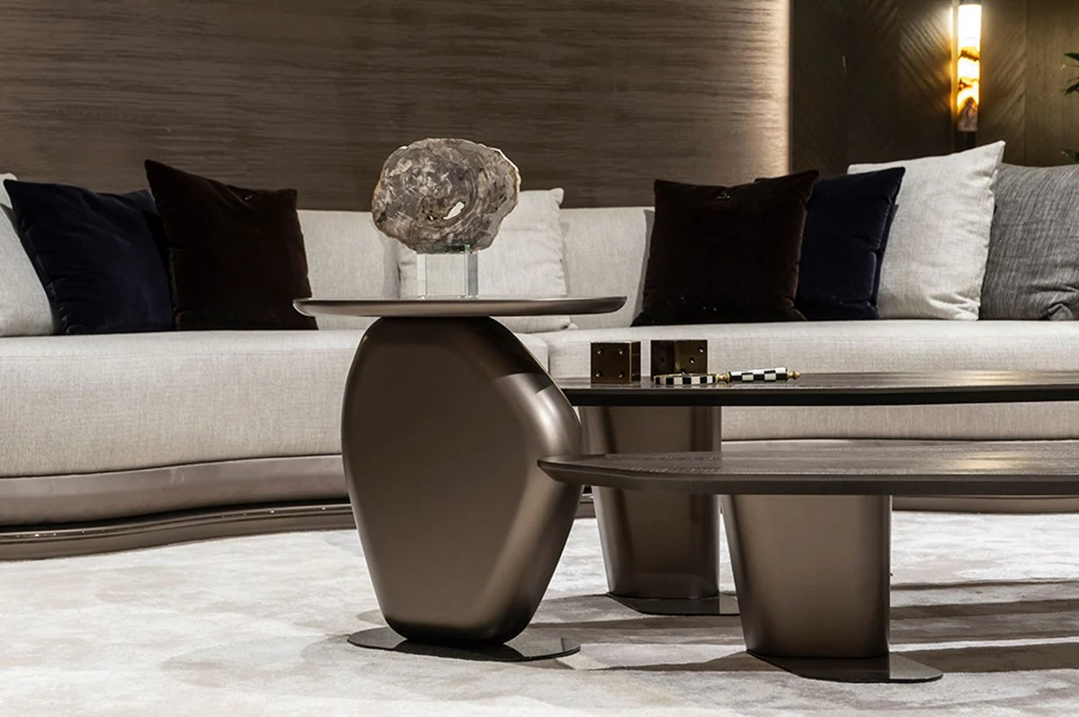 Casa Padrino mesa auxiliar de sal¨®n de lujo bronce A. 55 cm - Mesa de hotel - Muebles de sal¨®n - Muebles de hotel - Calidad de lujo