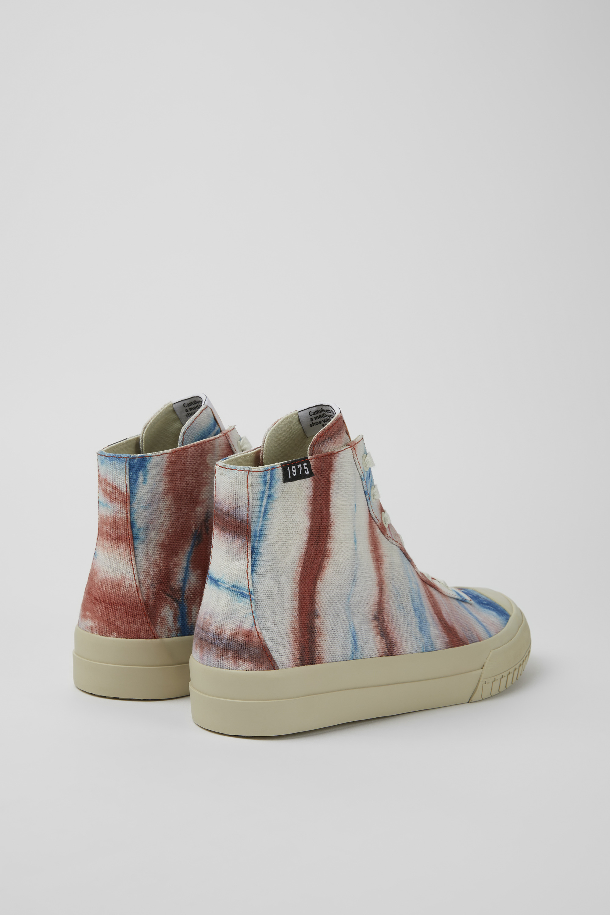 Camper x EFI - Multicolored organic cotton sneakers for men