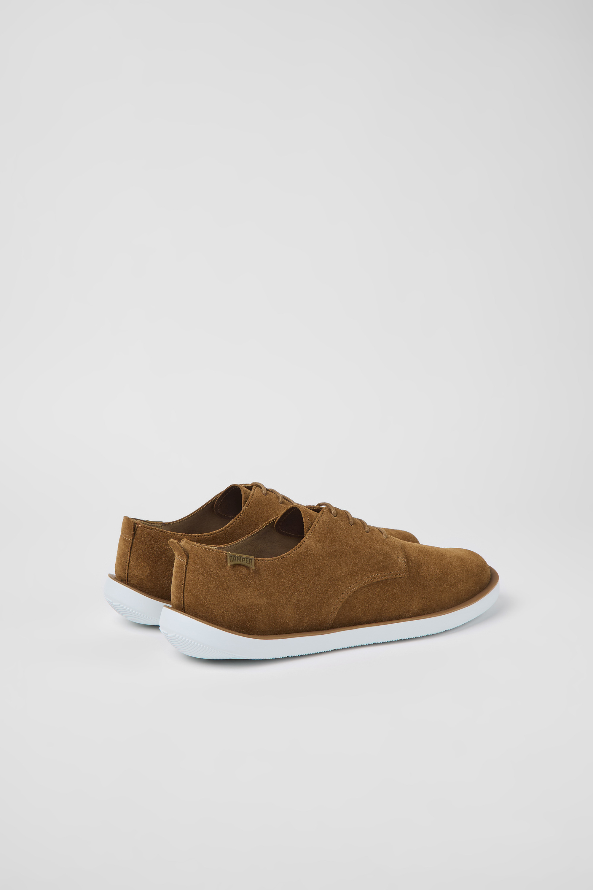 Wagon - Brown nubuck shoes for men