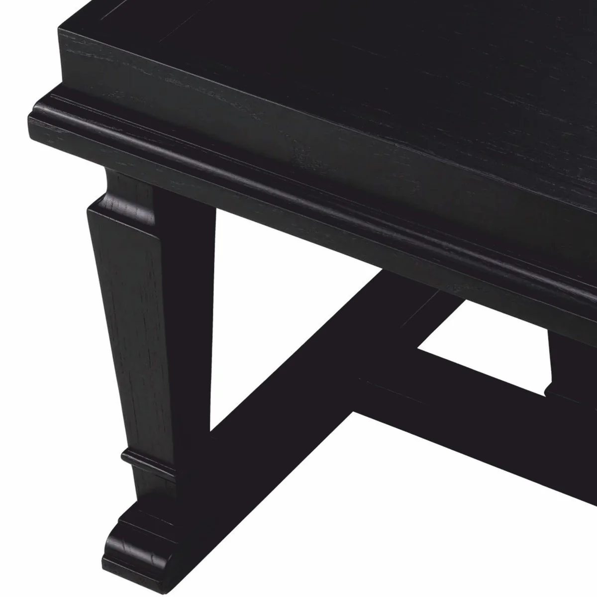 Casa Padrino mesa auxiliar de lujo negro 60 x 60 x Al. 51 cm - Muebles de hotel