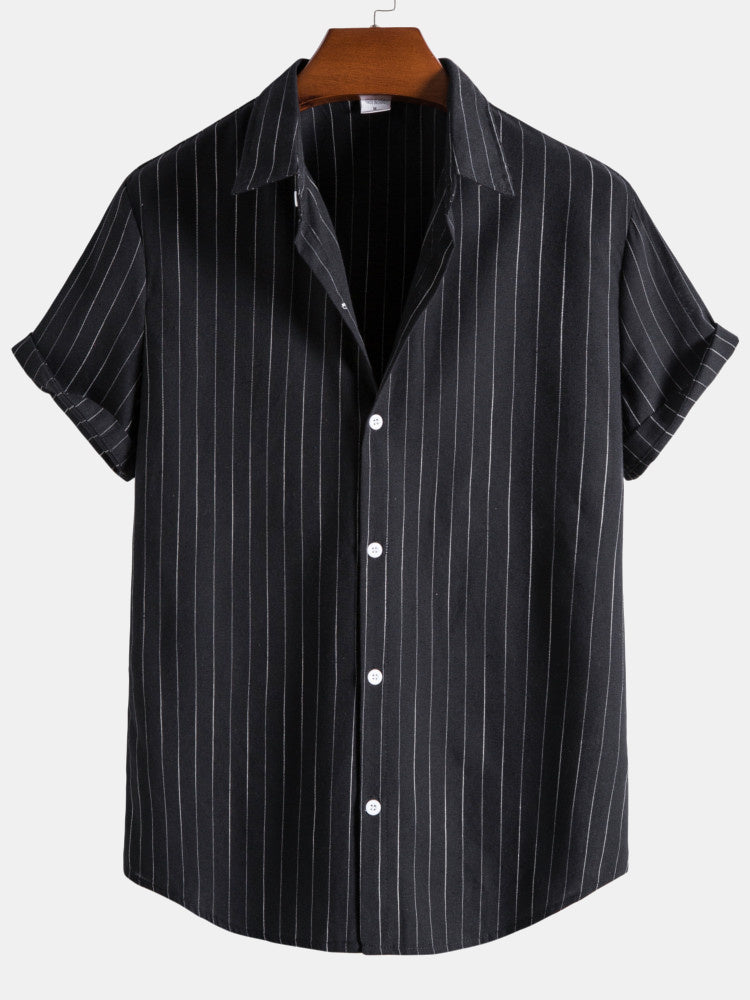 Regular Fit Stripes Shirts
