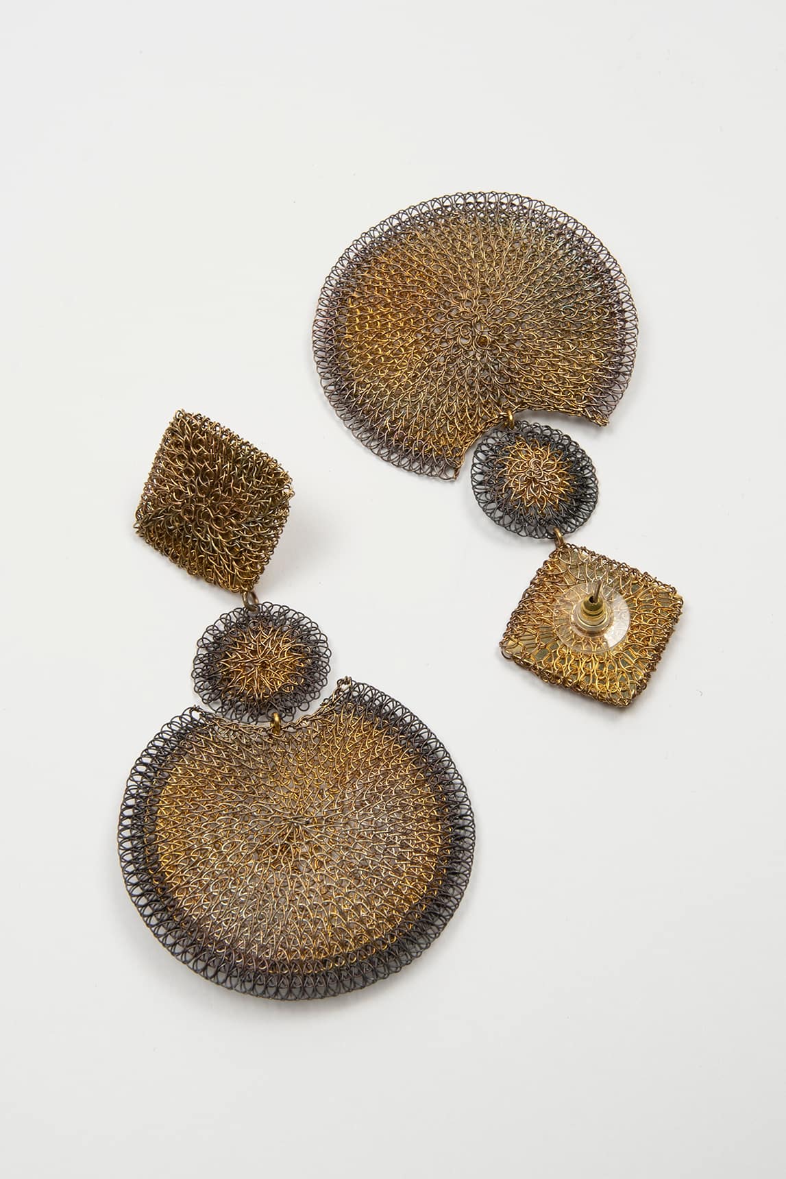 Rivera-spain Pendientes Destelo bronce