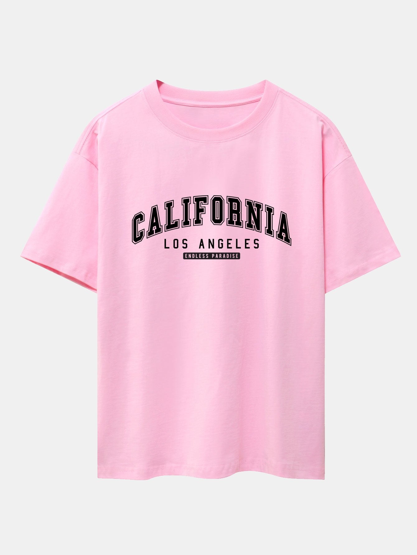 California Print Heavy Weight Oversize T-Shirt