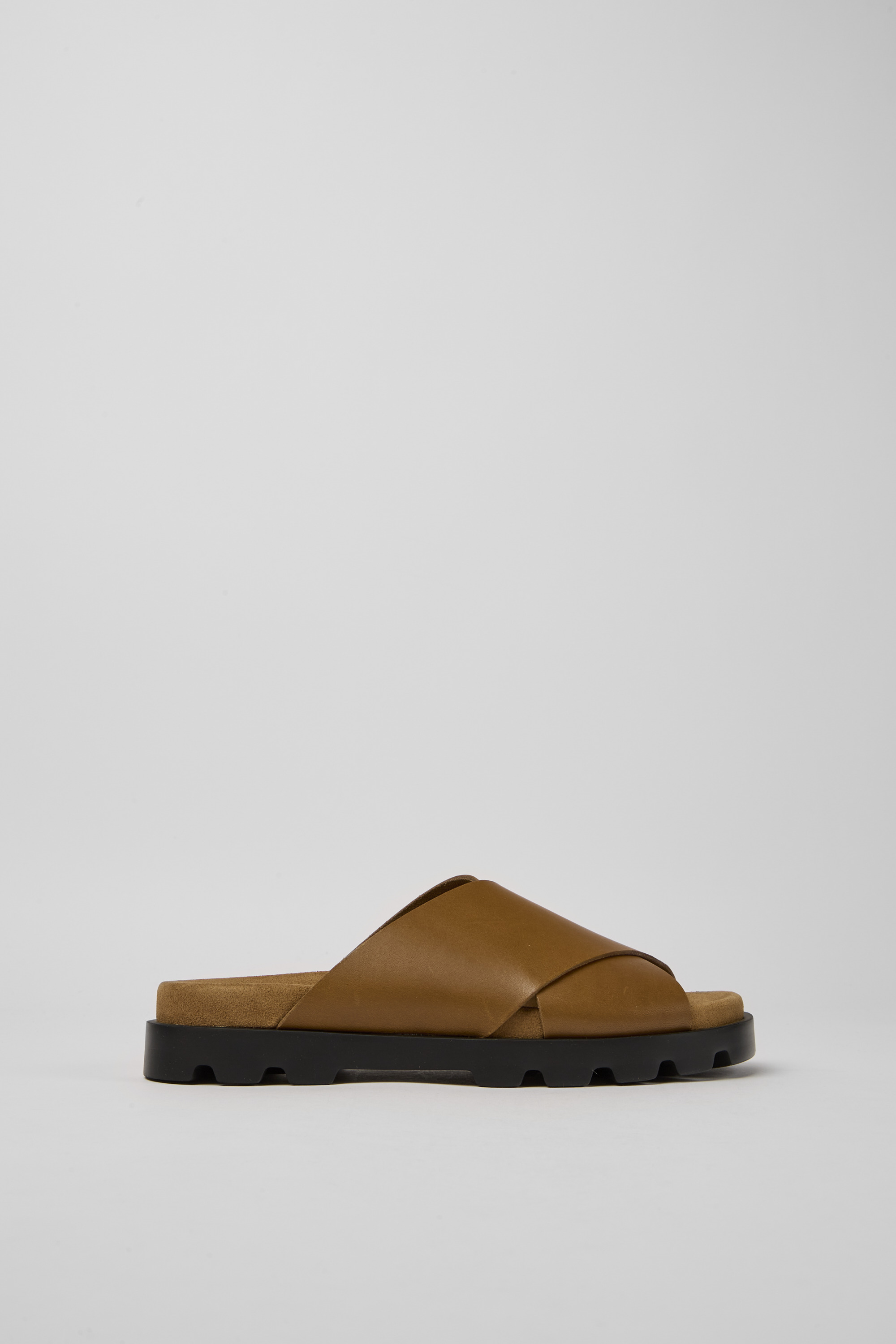 Brutus Sandal - Brown leather sandals for women