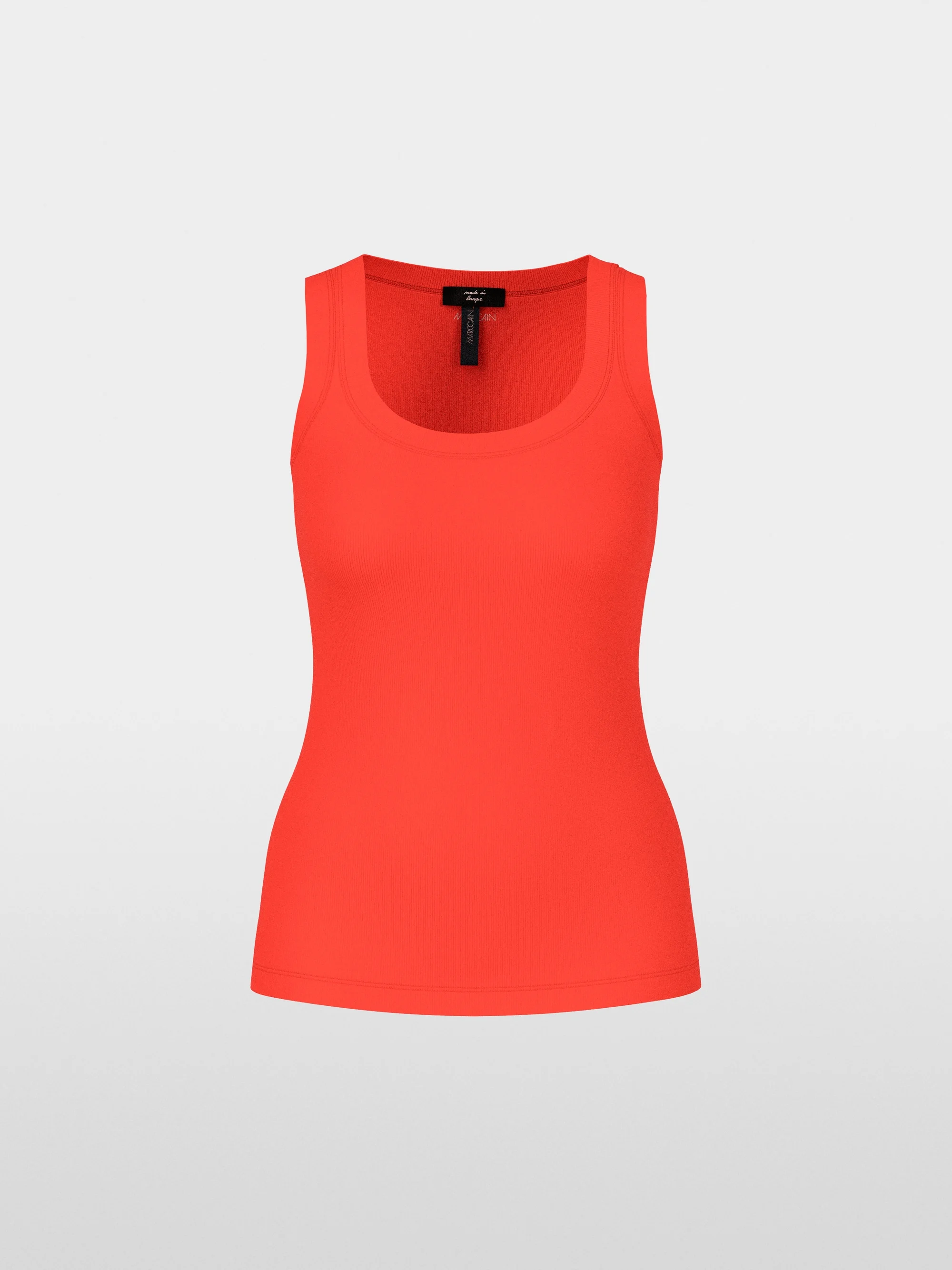 Marc-Cain Sleeveless top in cotton rib