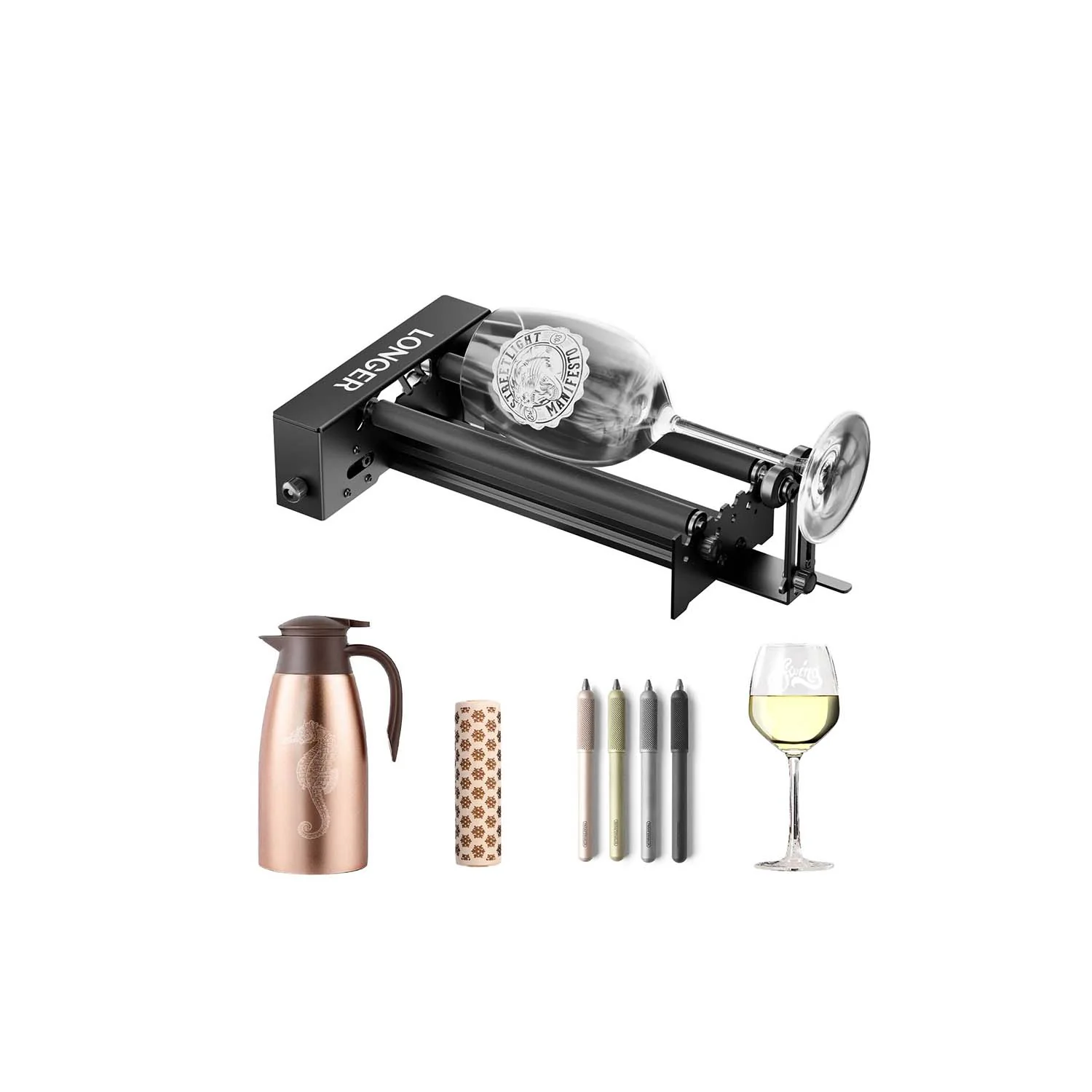 Rotary Roller Upgrade Kits for Laser Engraver