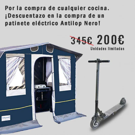 Tienda cocina pvc Ticamo FANALS 210 x 145 con tapas