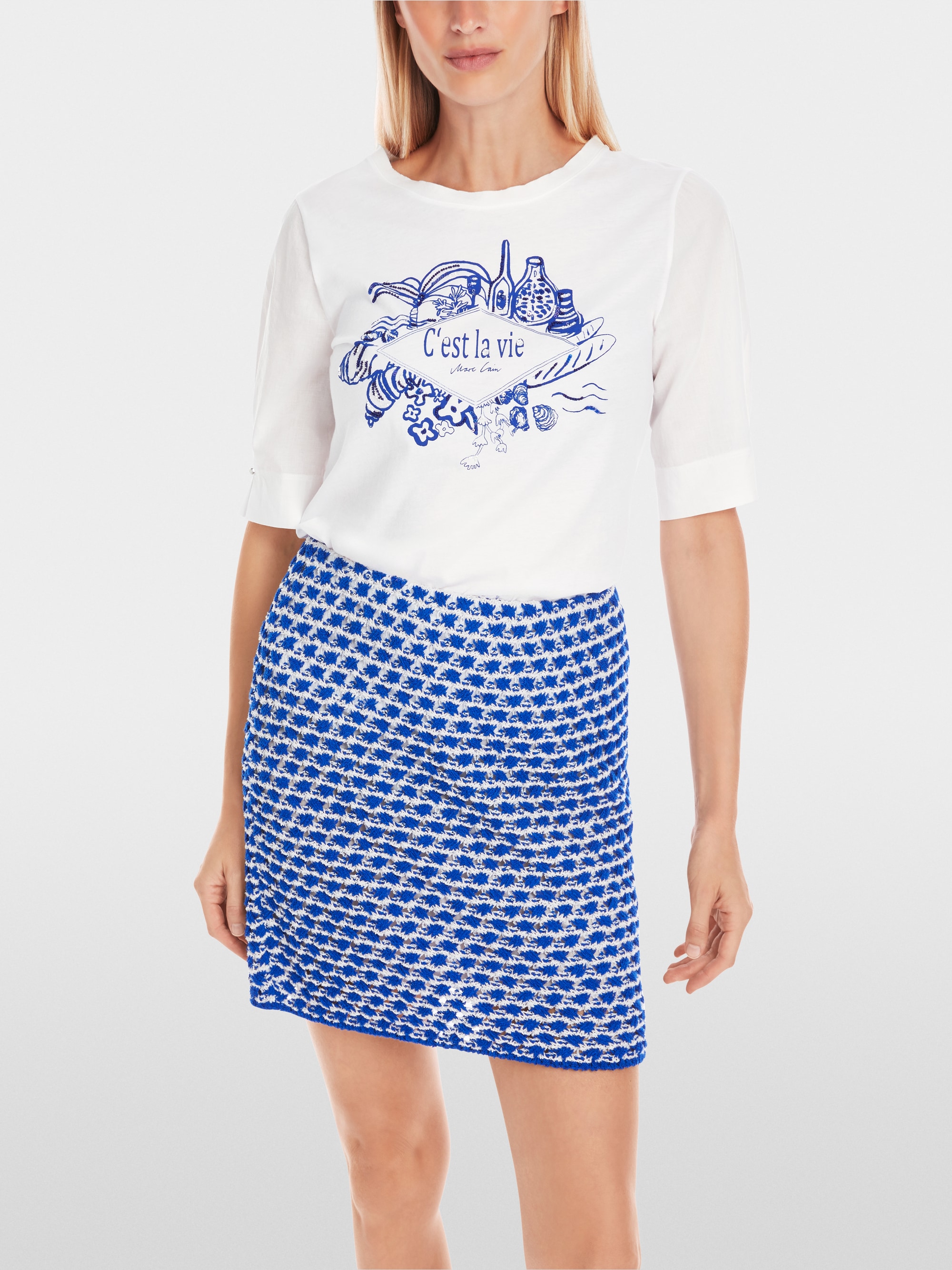 Marc-Cain T-shirt with placed print