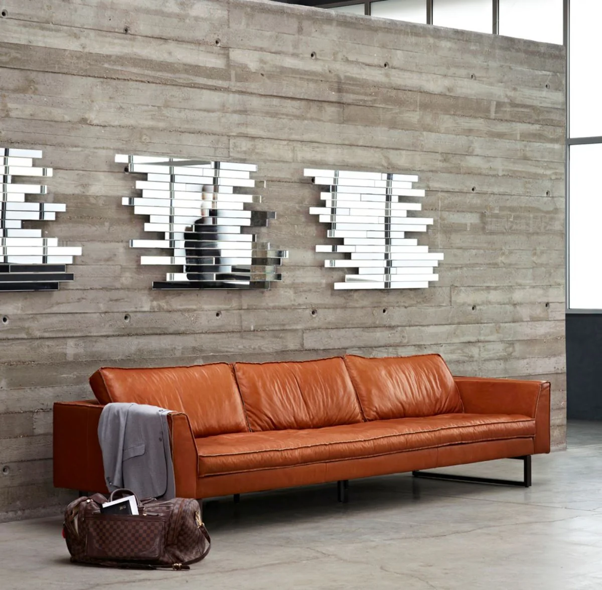 Casa Padrino espejo de pared / espejo de pared dise?o 72 x H. 133 cm - Colecci¨®n de Dise?o