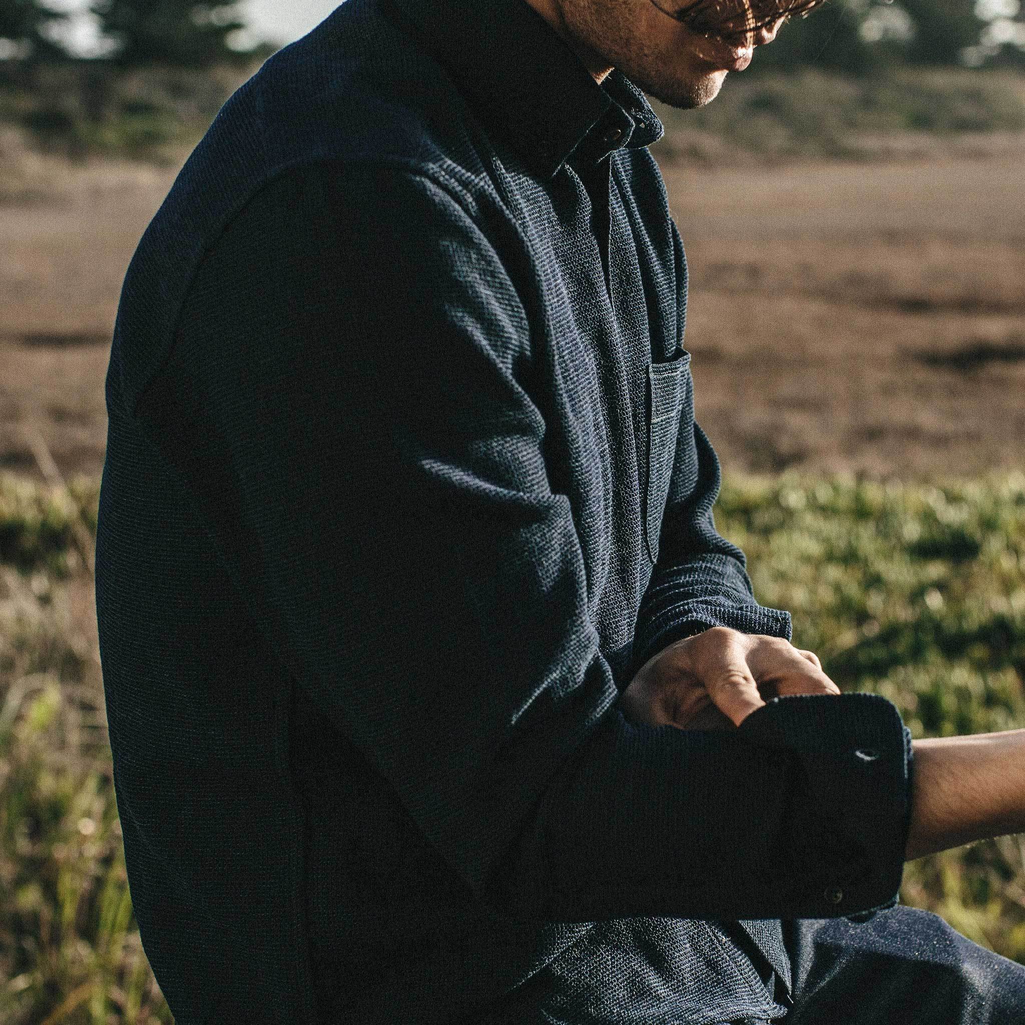 The Jack in Indigo Waffle