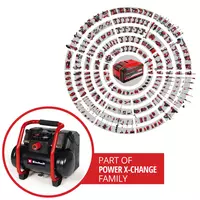 Cordless Air Compressor TE-AC 36/150 Li OF-Solo