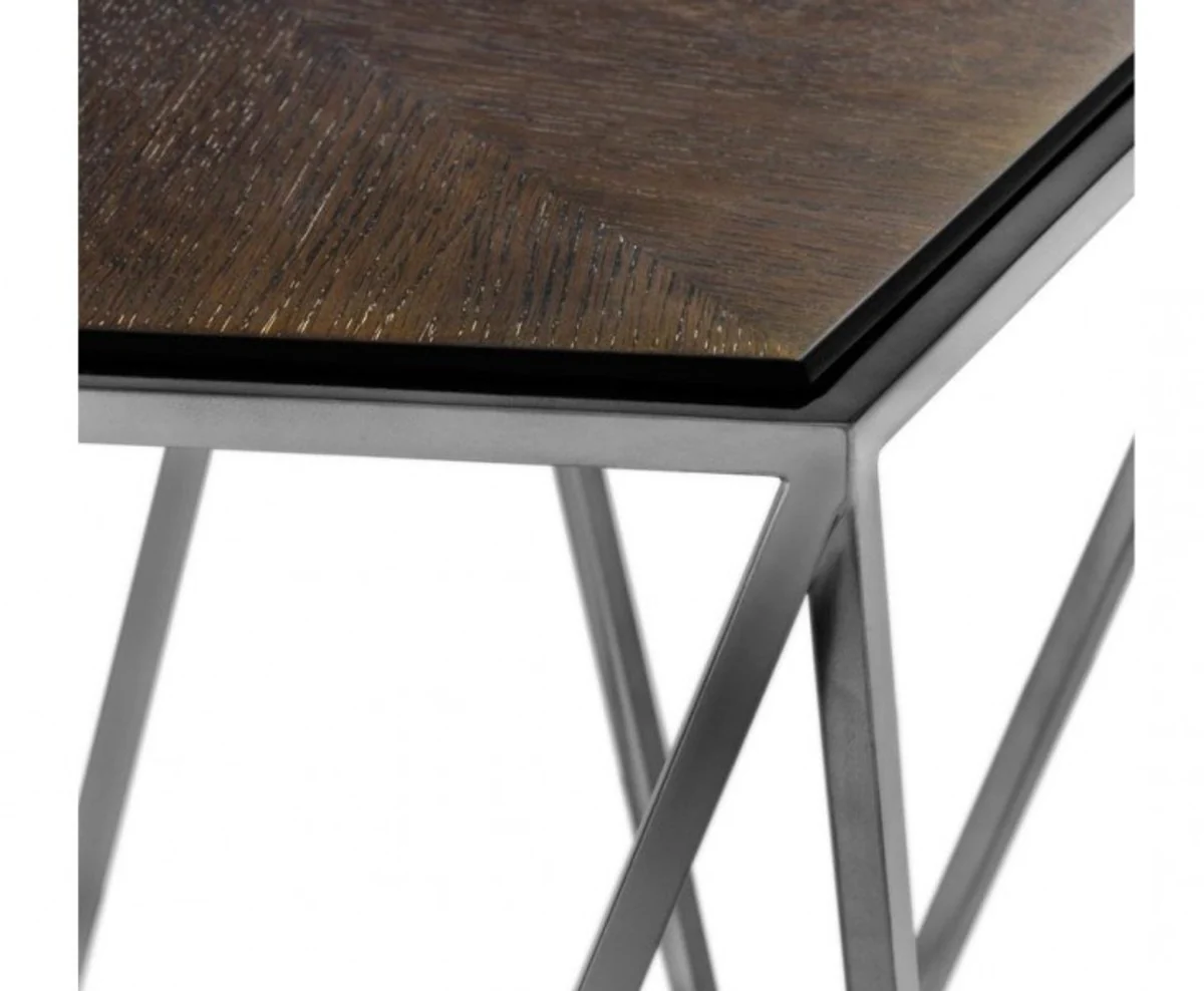 Casa Padrino luxury art deco designer side table 57 x 57 x H. 55 cm - Luxury Hotel Table