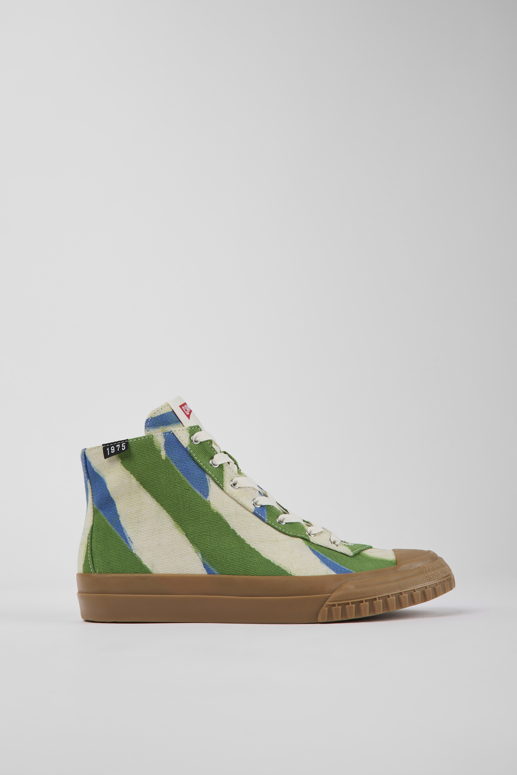 Camper x EFI - Multicolored organic cotton sneakers for men