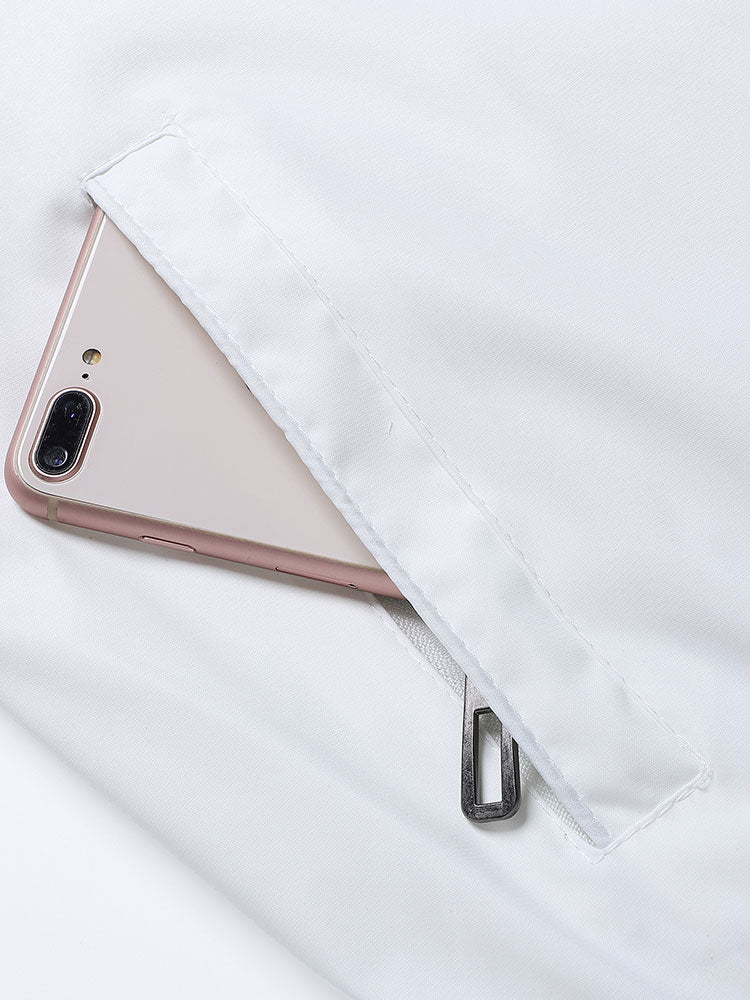 Zip Through Harrington Jacket