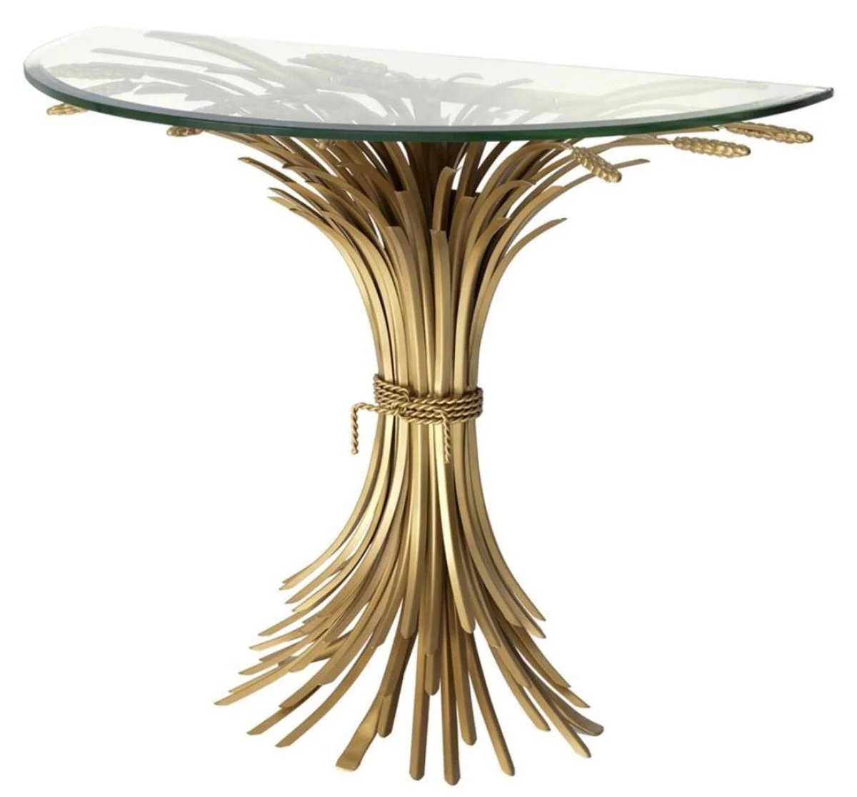 Casa Padrino consola de lujo oro antiguo 90 x 45 x H. 76 cm - Consola de Diseño