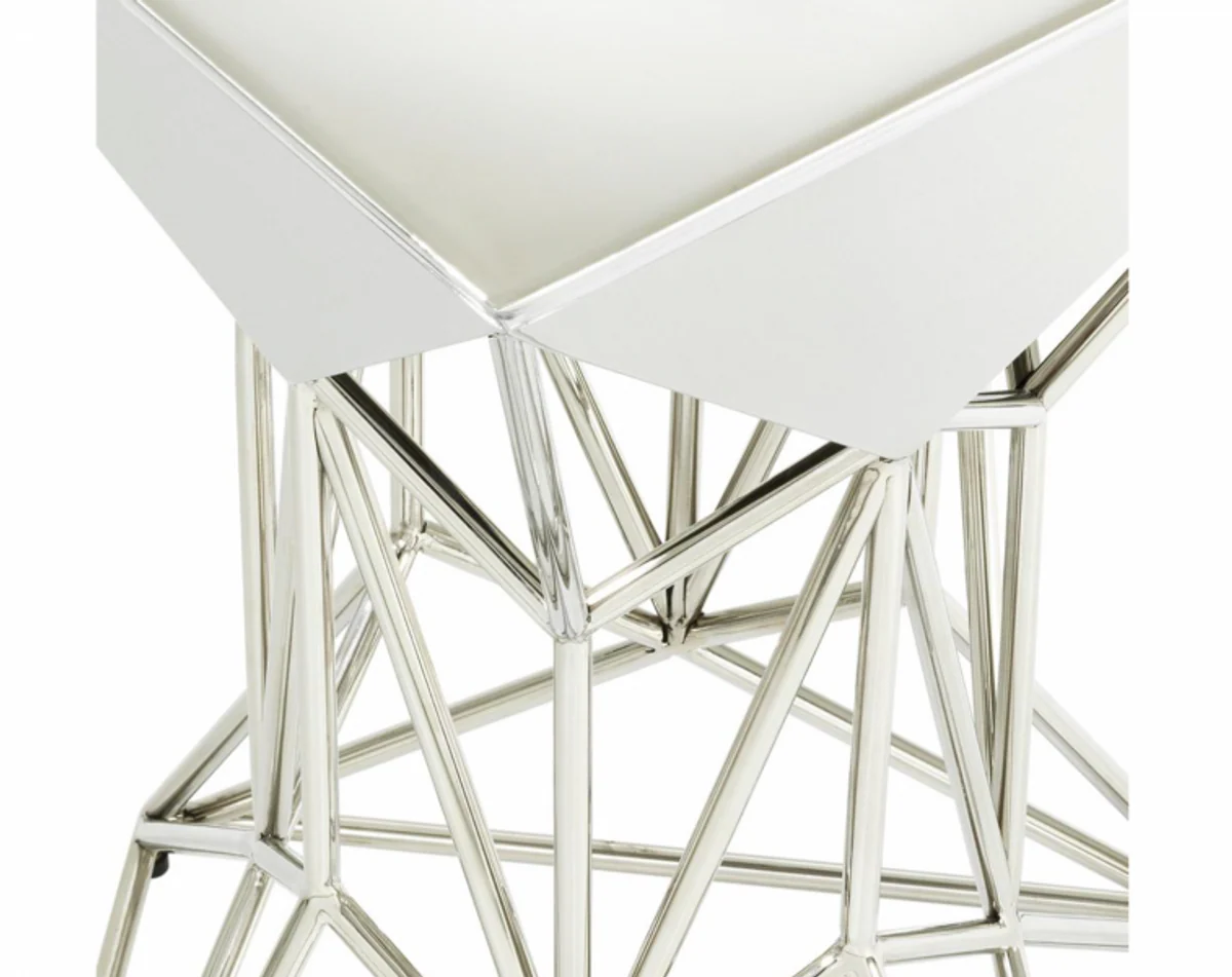 Casa Padrino luxury art deco designer side table 36 x 36 x H. 60 cm - Luxury Designer Table