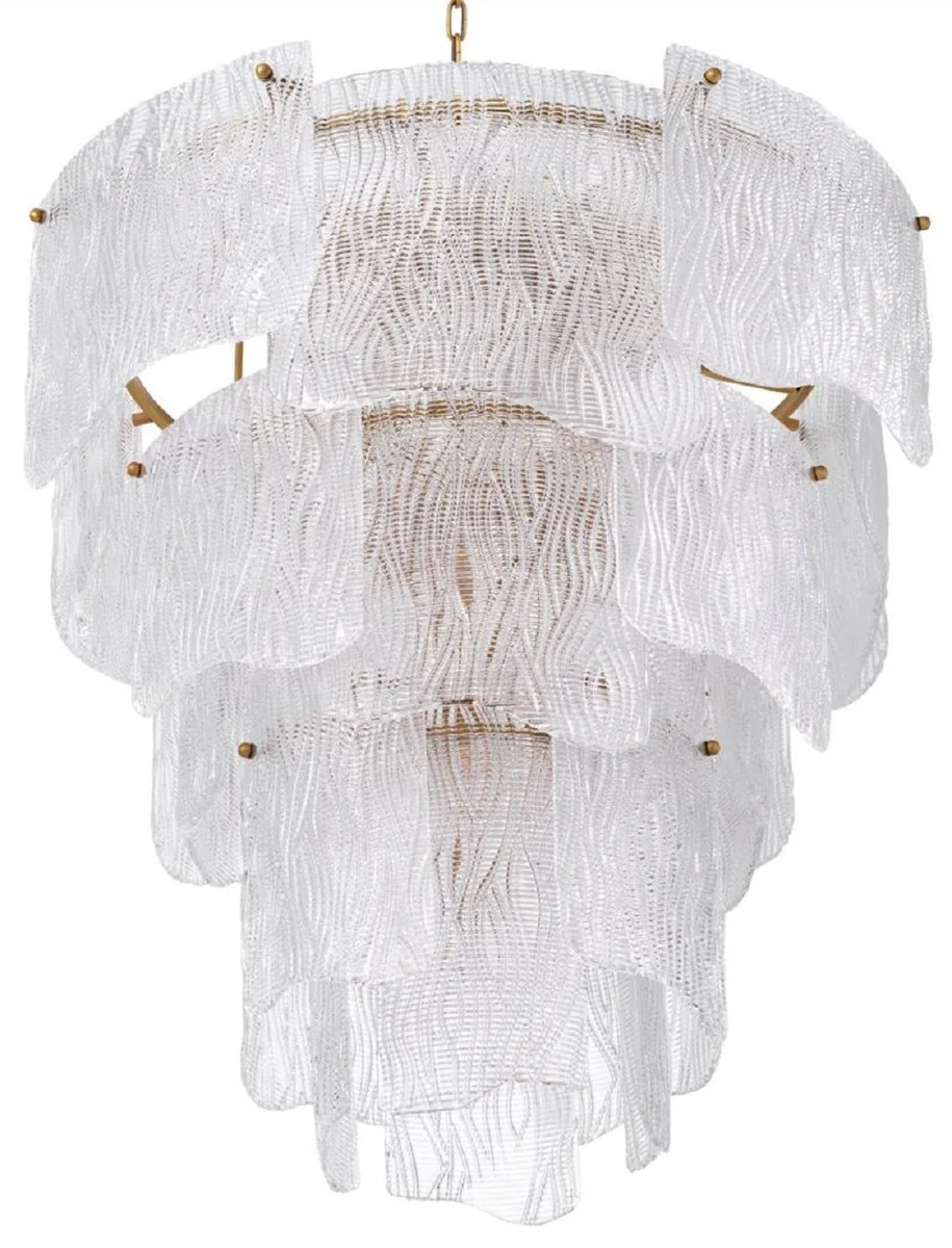 Casa Padrino l¨¢mpara de ara?a de lujo lat¨®n antiguo ? 83 x A. 83 cm