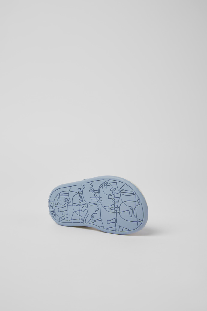 Bicho Blue nubuck sandals for boys