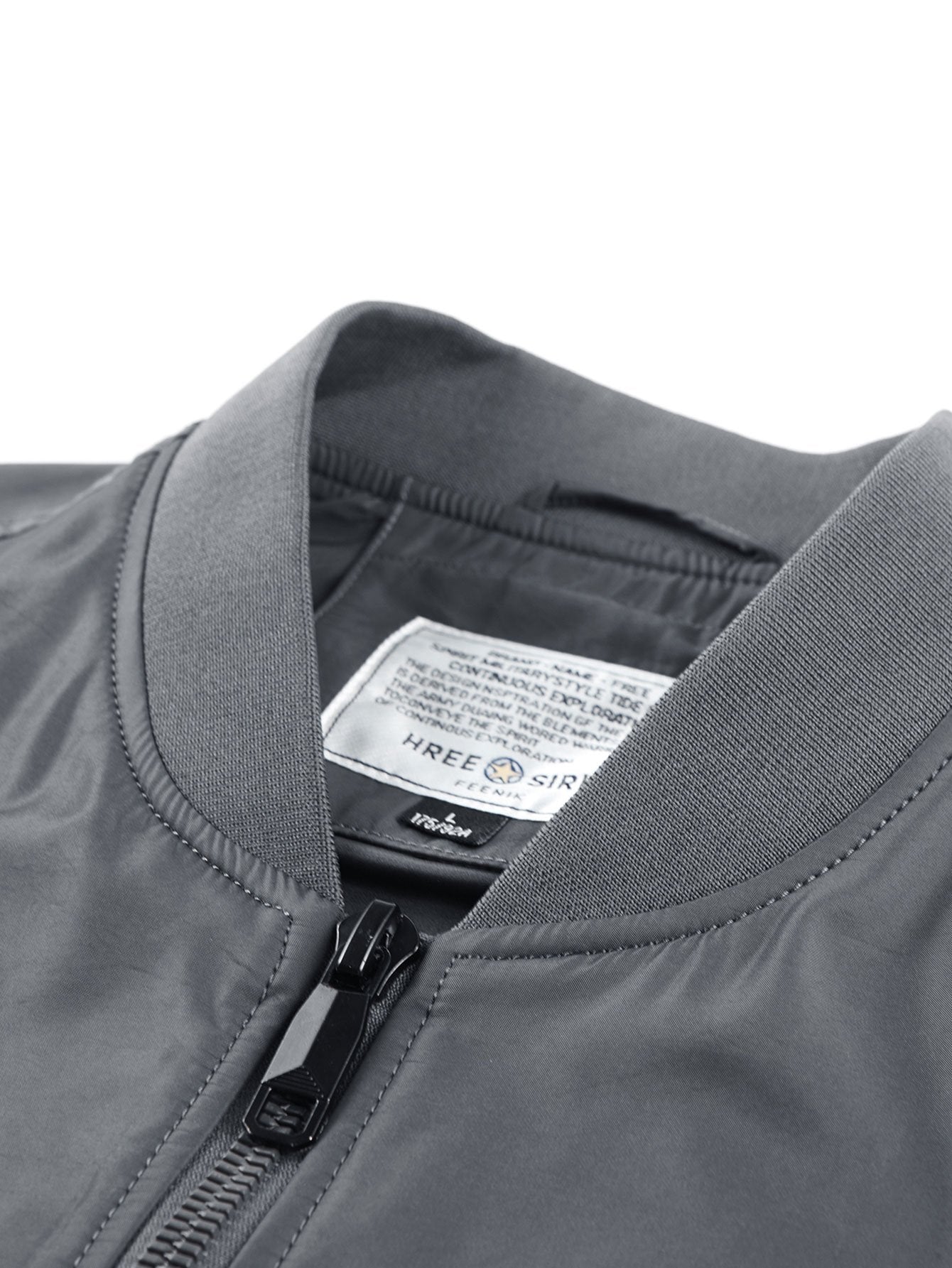 Multi Pockets Bomber Jacket