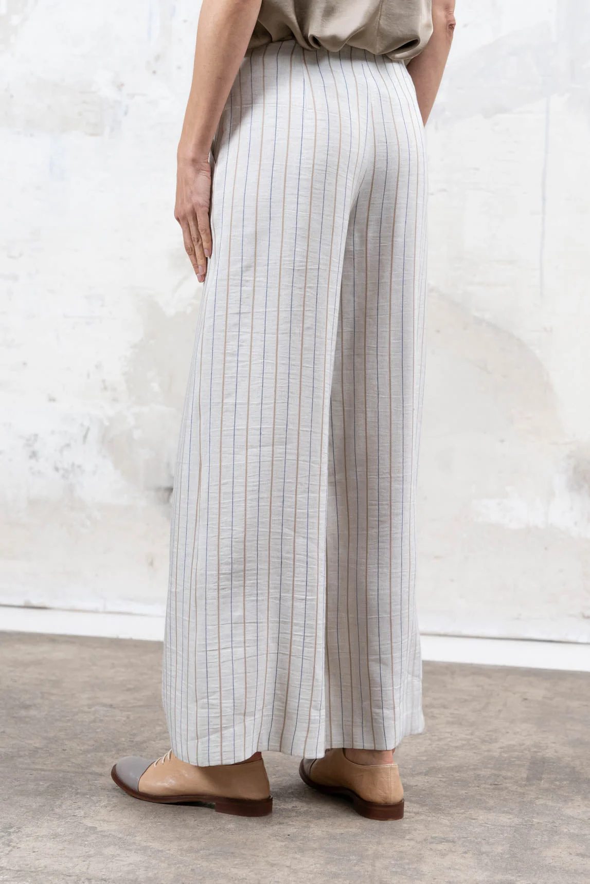 Rivera-spain Pantalón Biella rayas