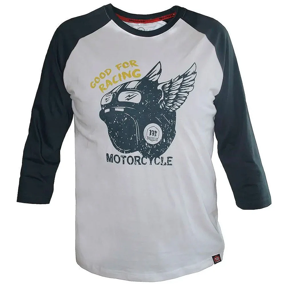 CAMISETA MONTESA 3/4 RACING BLANCO