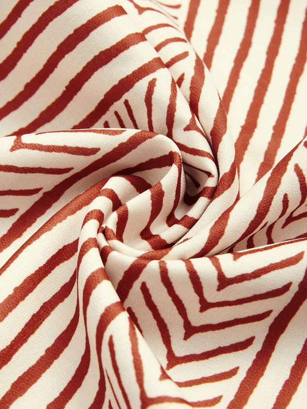 Shirts For Father Retro Striped Chest Pocket Short Sleeve Shirt