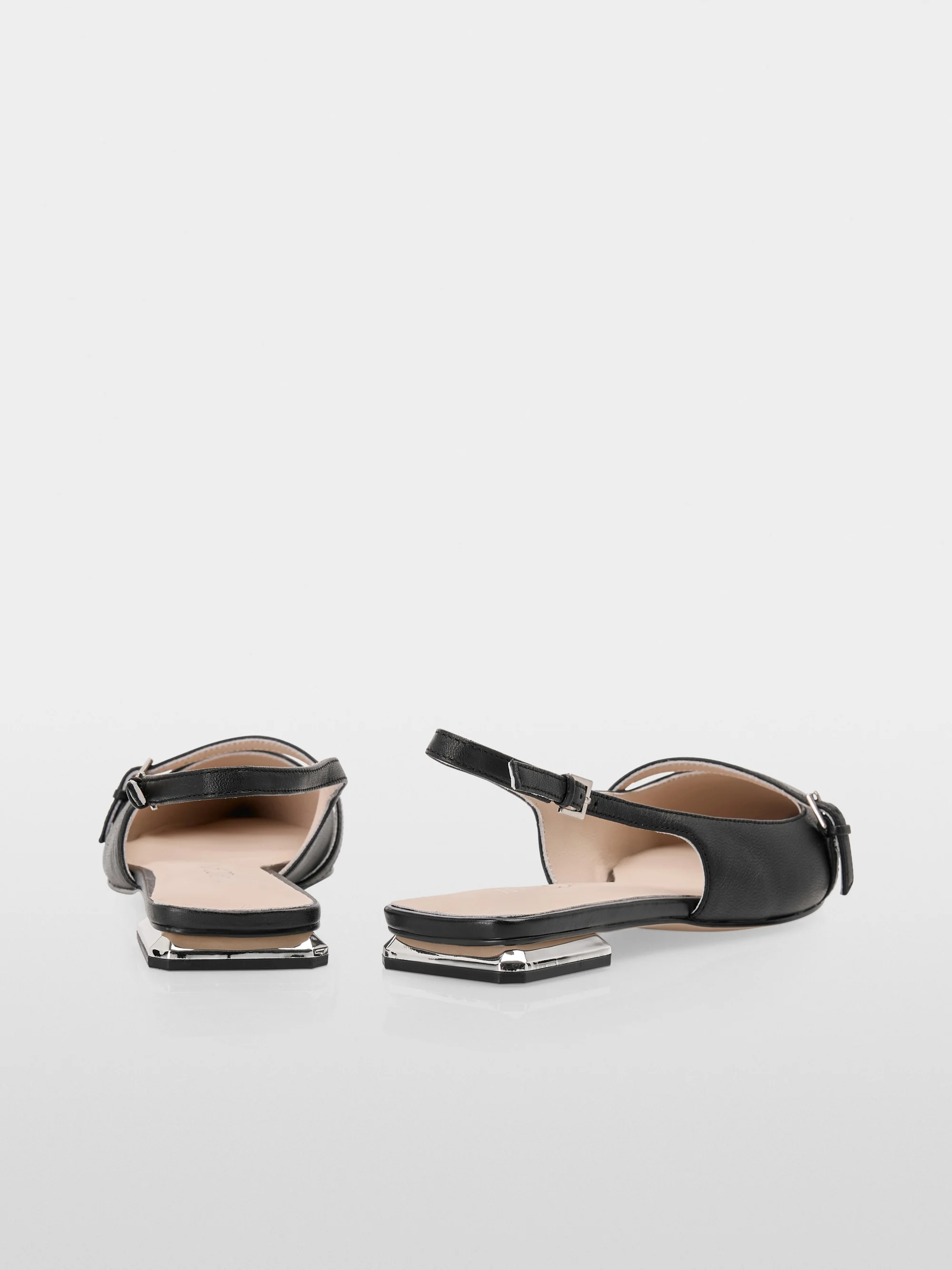 Marc-Cain Leather Ballerina in Slingback Style