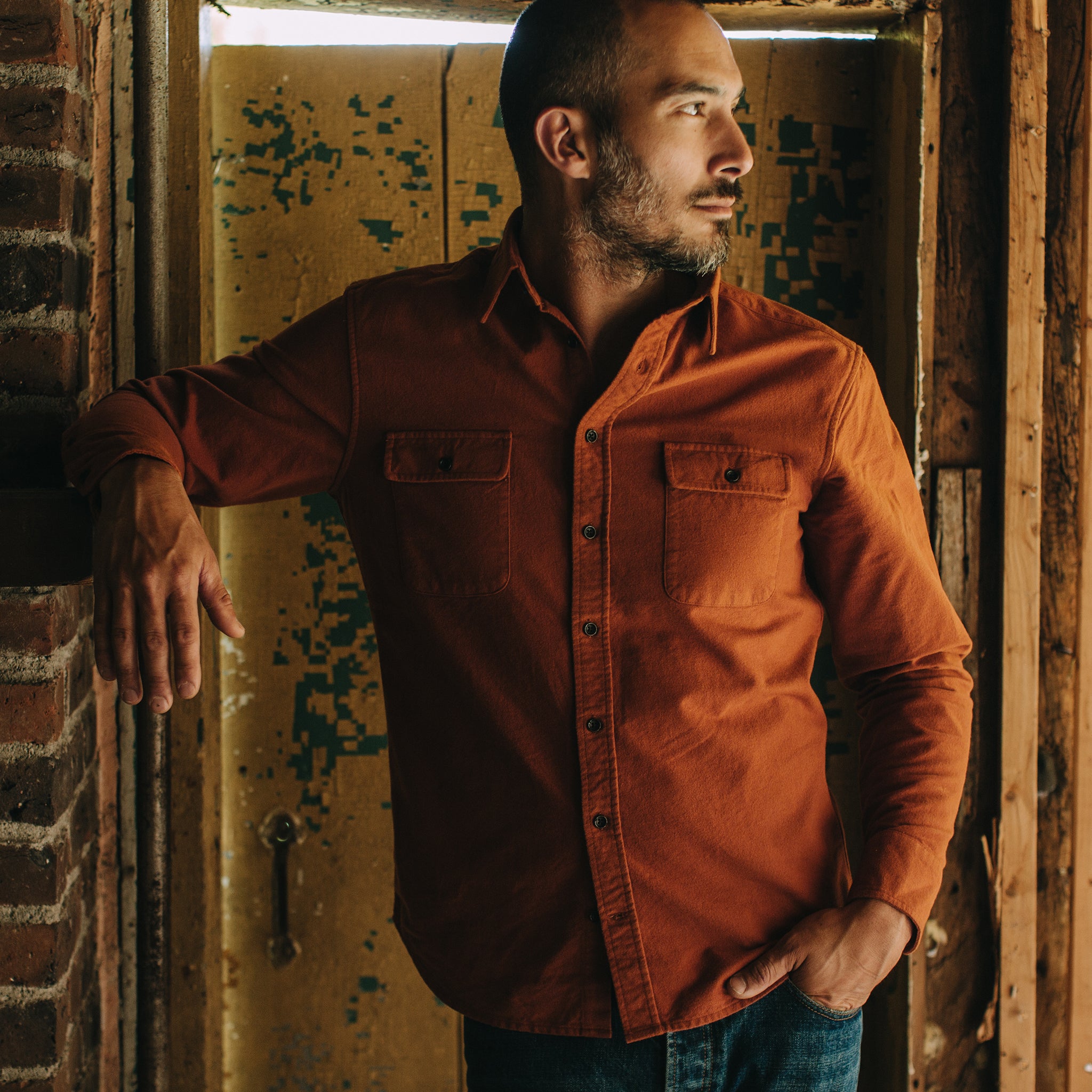 The Yosemite Shirt in Copper