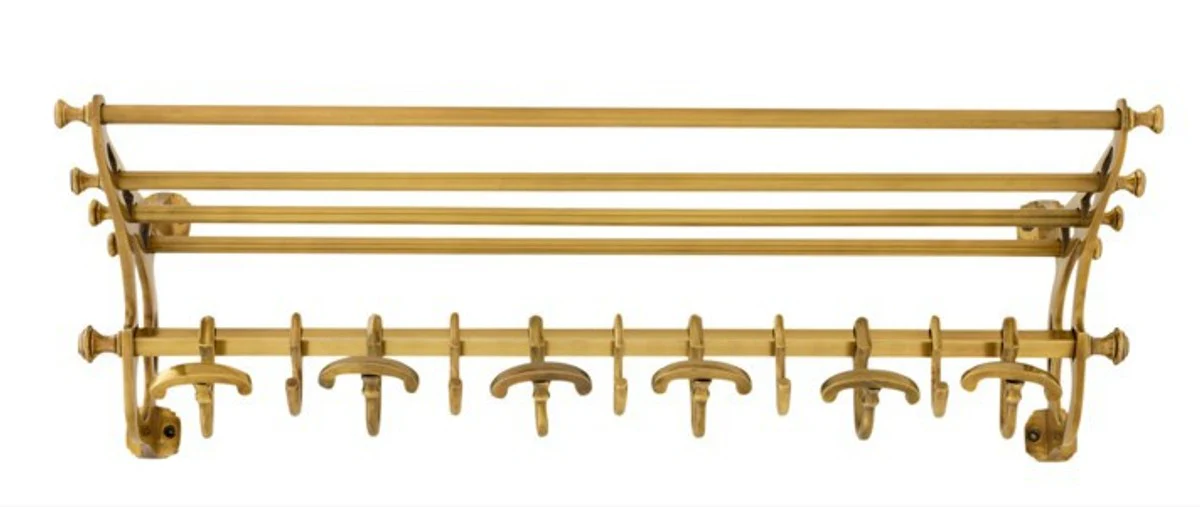 French luxury wall wardrobe brass color stainless steel wardrobes holder Mod Orleans - Wardrobe Antique Baroque style Art Nouveau Hotel, Cafe Restuarant furniture