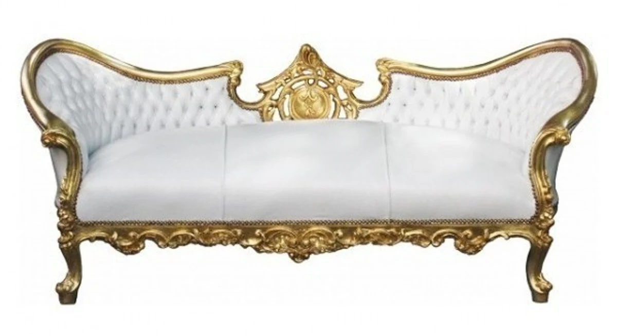 Baroque Sofa Vampire White/Gold- Limited Edition