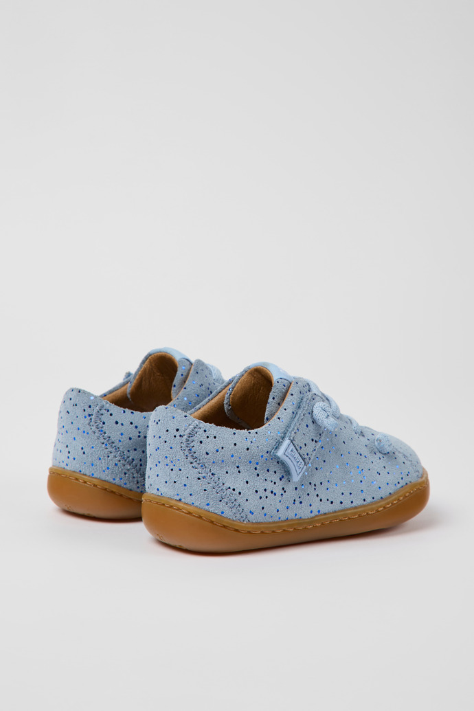 Peu Blue nubuck shoes for children