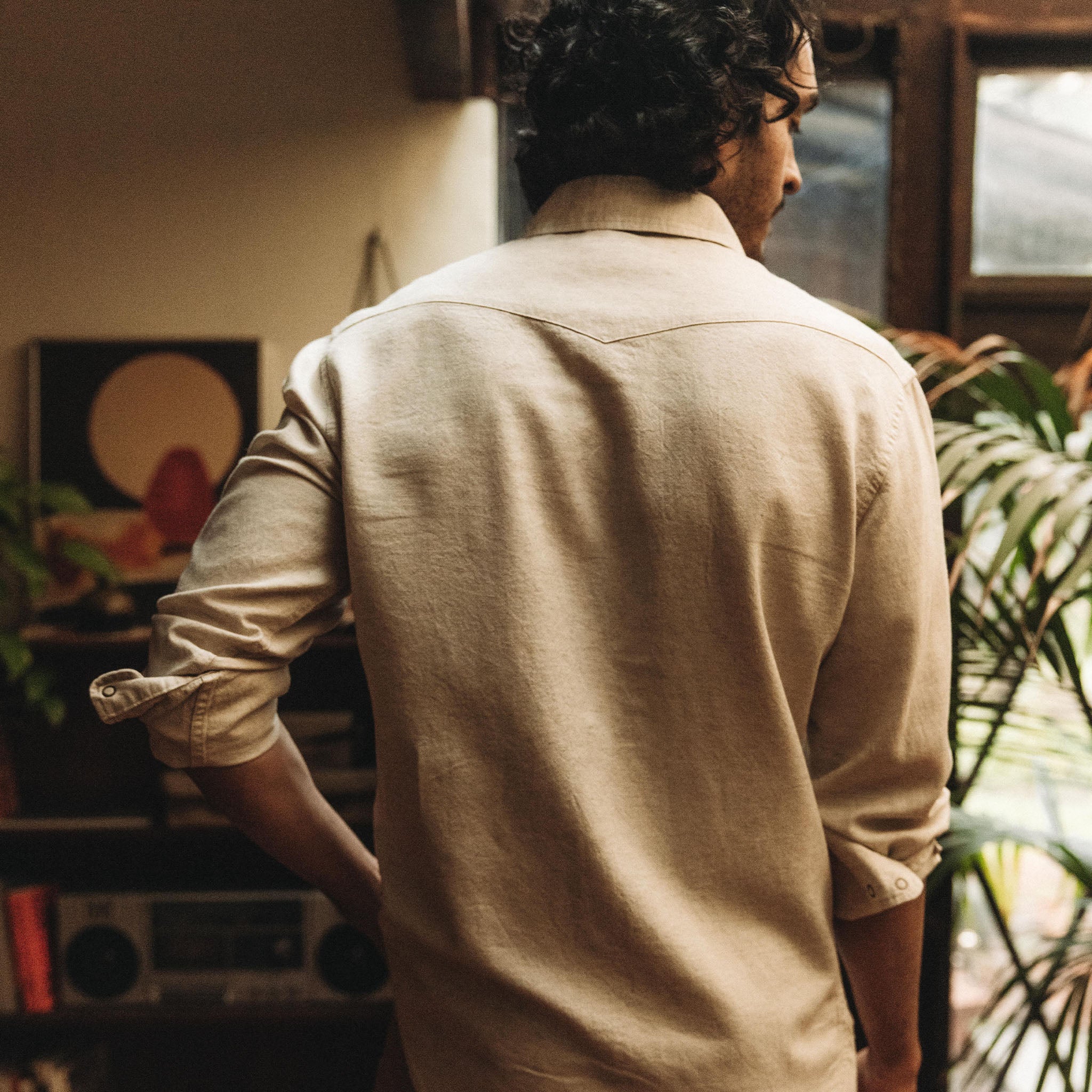 The Western Shirt in Natural