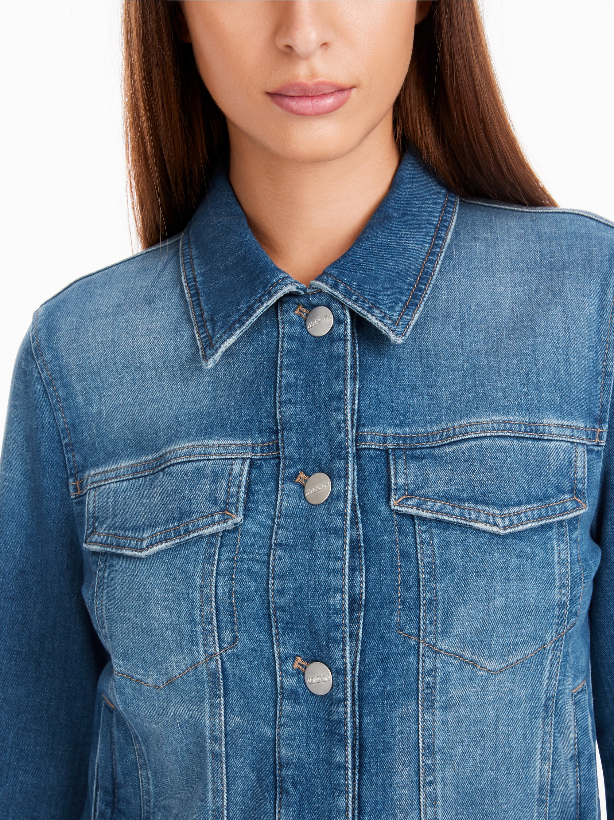 Marc-Cain Rethink together jeans jacket in denim