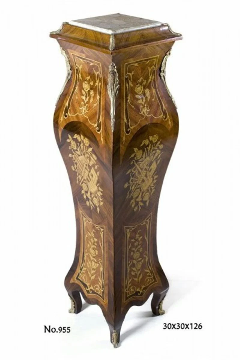 Casa Padrino baroque column 30 x 30 x H. 126 cm - antique style