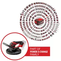 Cordless Drywall Polisher TP-DWS 18/225 Li BL Solo