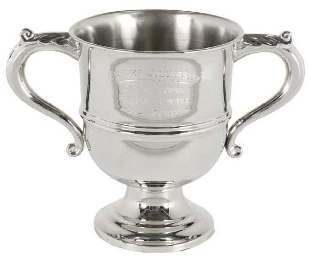 Casa Padrino trofeo de plata 36 x H. 47 cm - decoración de lujo