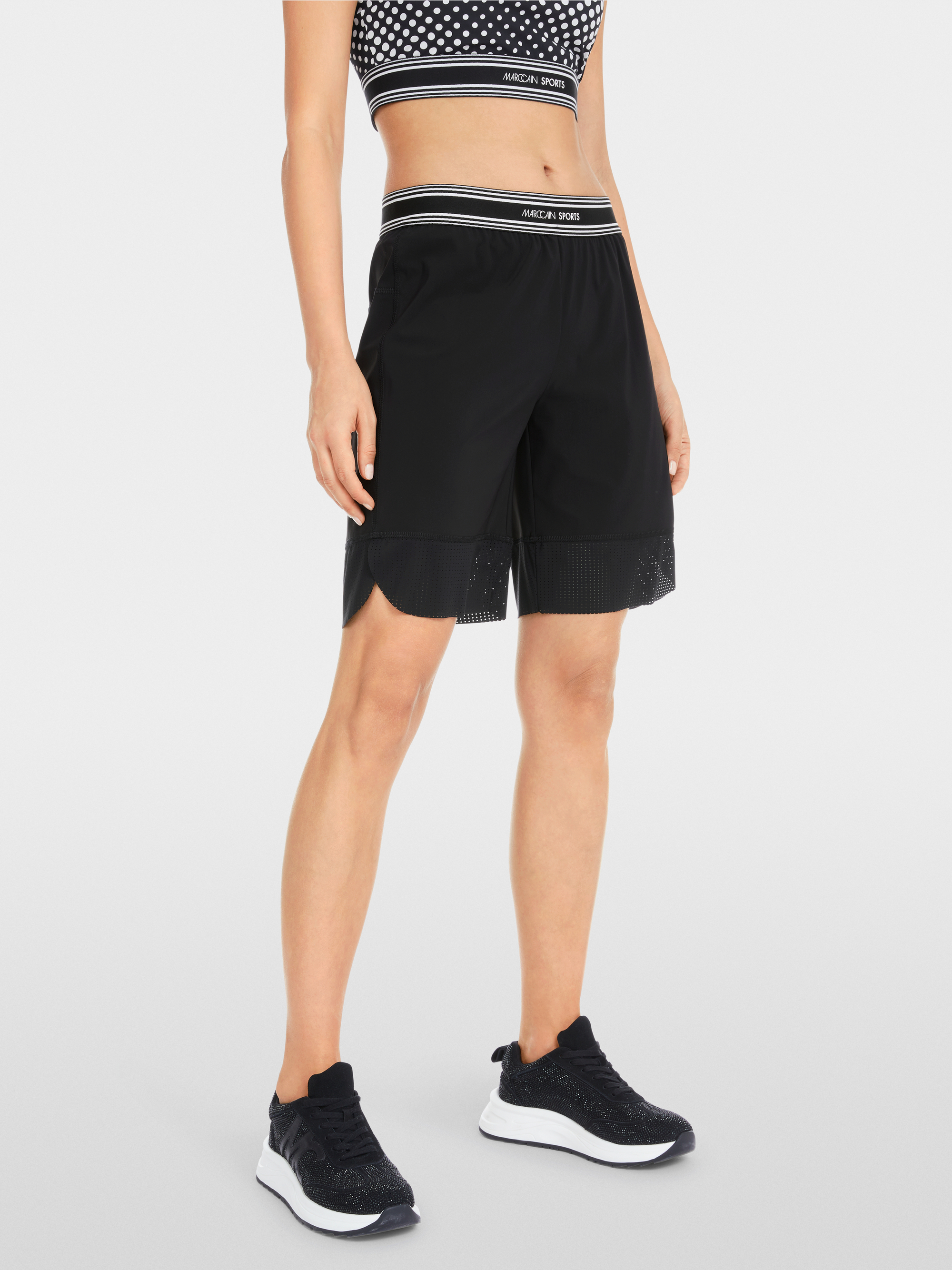 Marc-Cain Rethink Together elasticated shorts