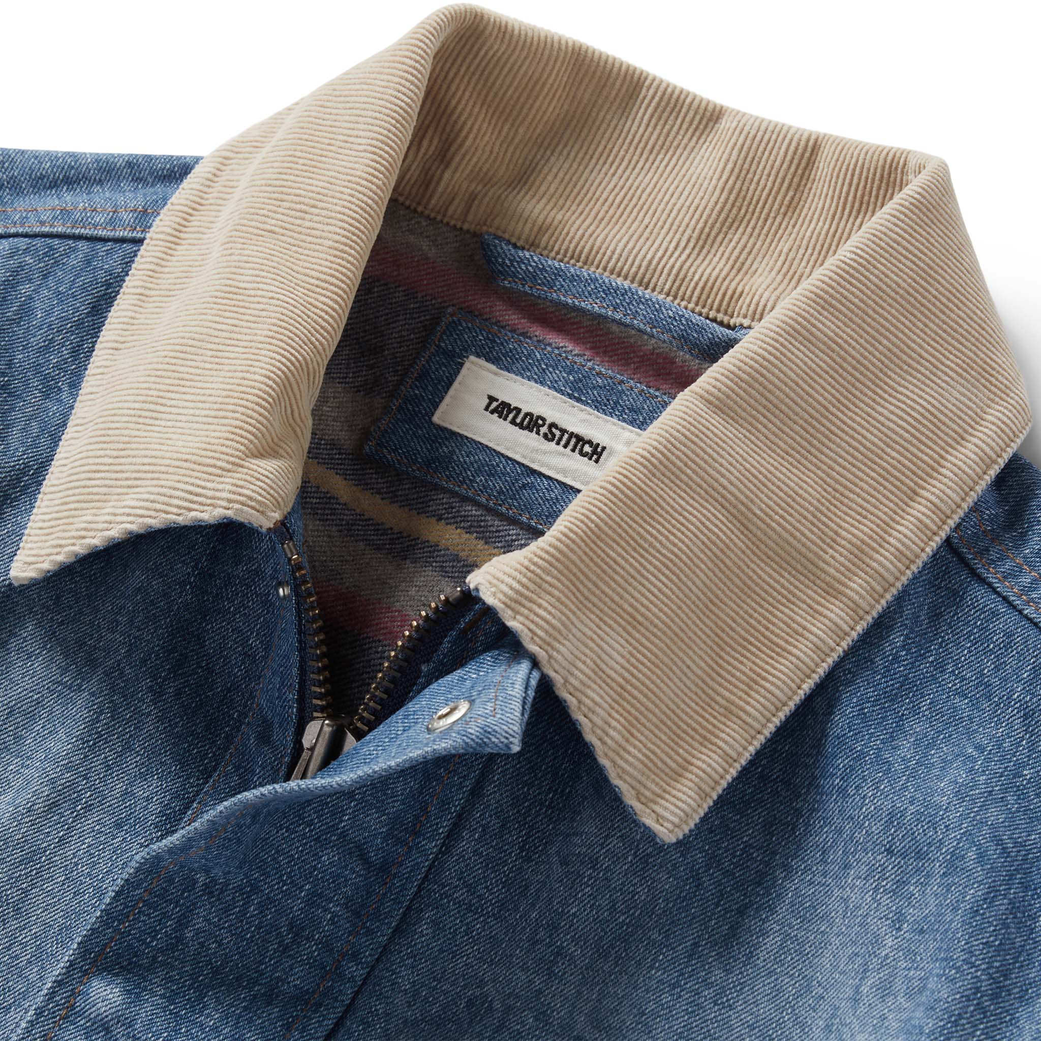 The Workhorse Jacket in Fletcher Wash Organic Selvage