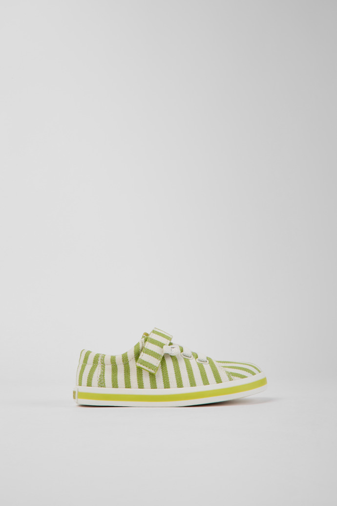 Peu Rambla Striped recycled cotton shoes for boys