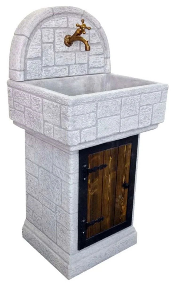 Casa Padrino fregadero de jard¨ªn Art Nouveau gris antiguo A. 120 cm