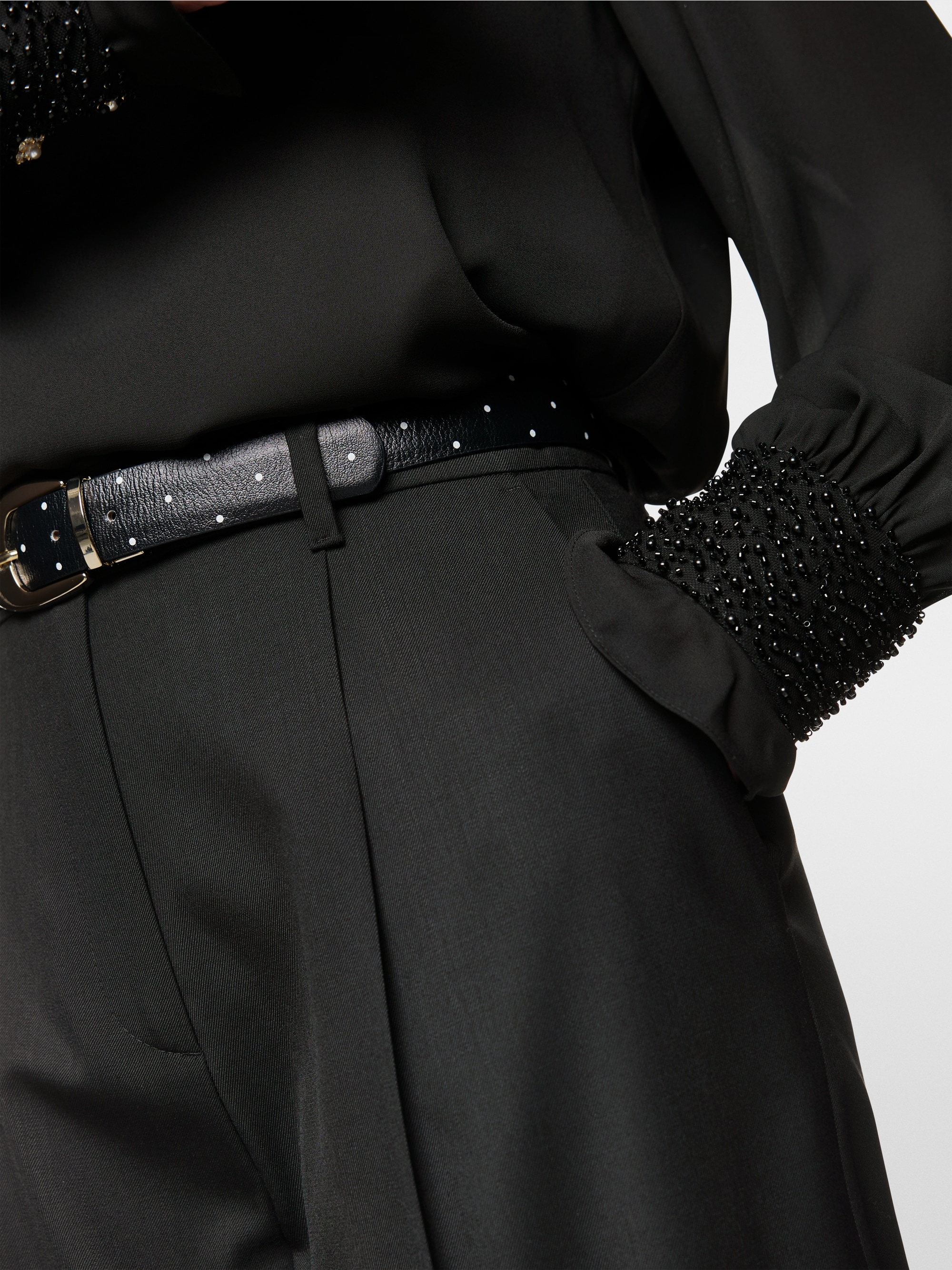 Marc-Cain FAQUS Rethink Together pleated trousers