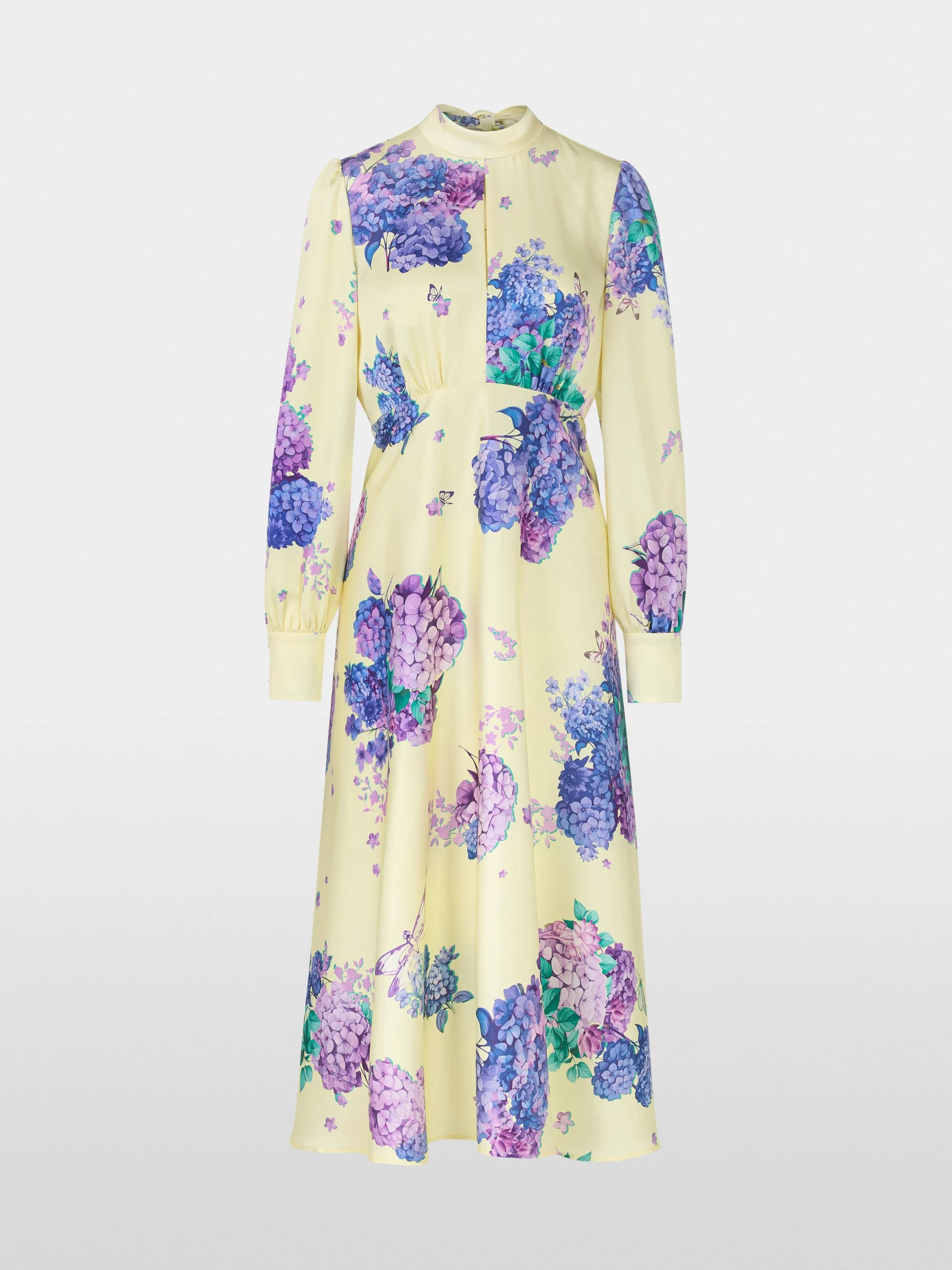 Marc-Cain 70s Rethink Together pussy bow dress