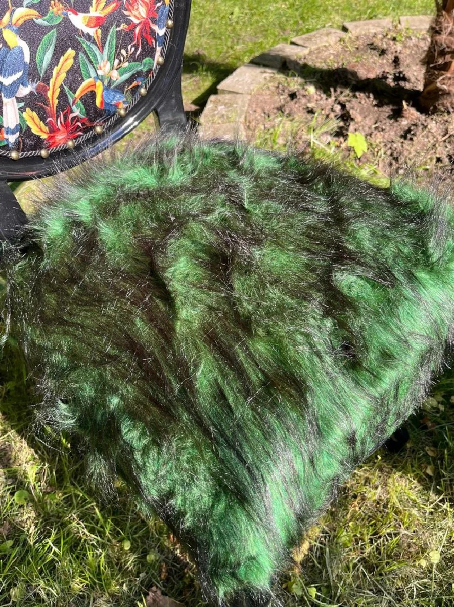 Pomp??s de Casa Padrino silla de comedor barroco de lujo de piel sint¨¦tica selva - dise?ado por Harald Gl??ckler