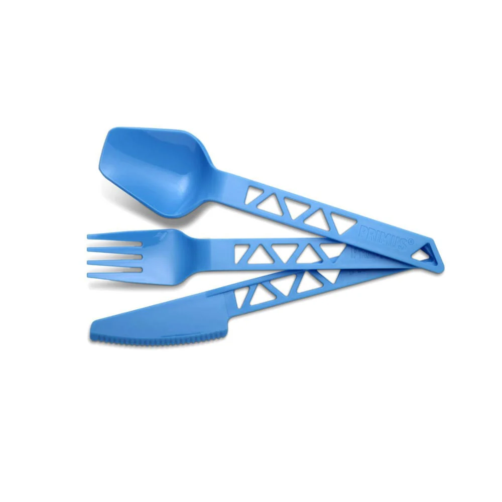 Primus Lightweight Trailcutlery Tritan Azul - Set de cubiertos