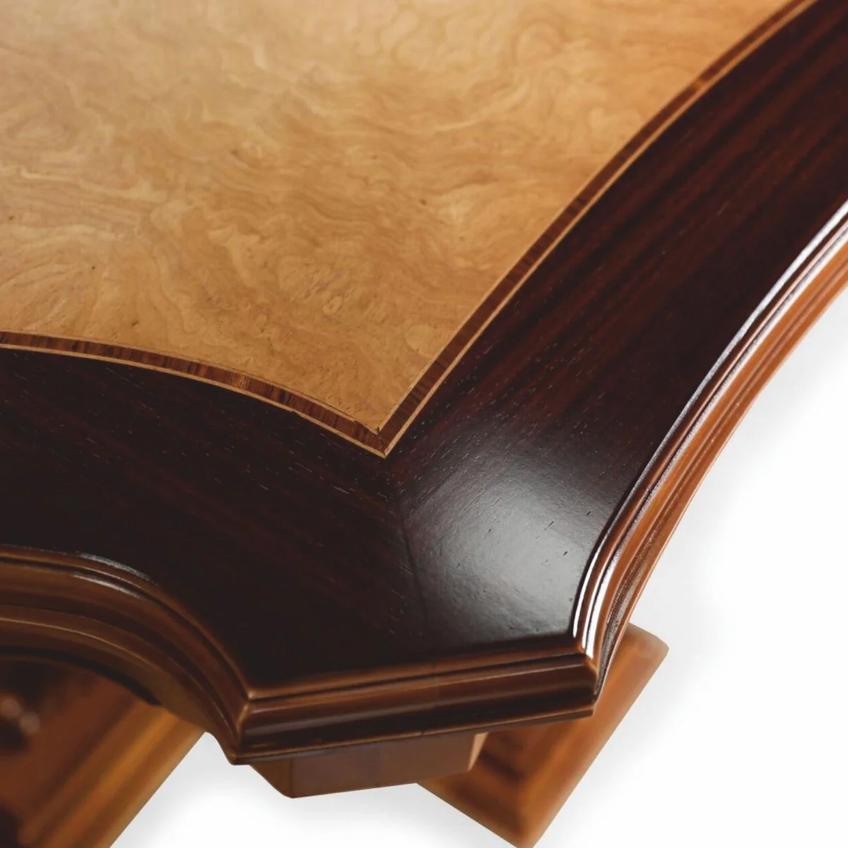 Casa Padrino mesa de comedor barroco de lujo marr¨®n / natural 310 cm - Muebles de comedor barrocos