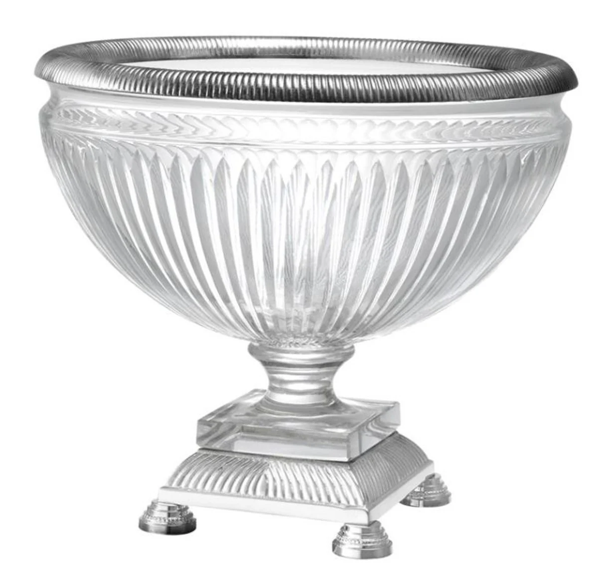 Taz¨®n de vidrio de lujo Casa Padrino 26 x 22,5 cm H. - decoraci¨®n de dise?o