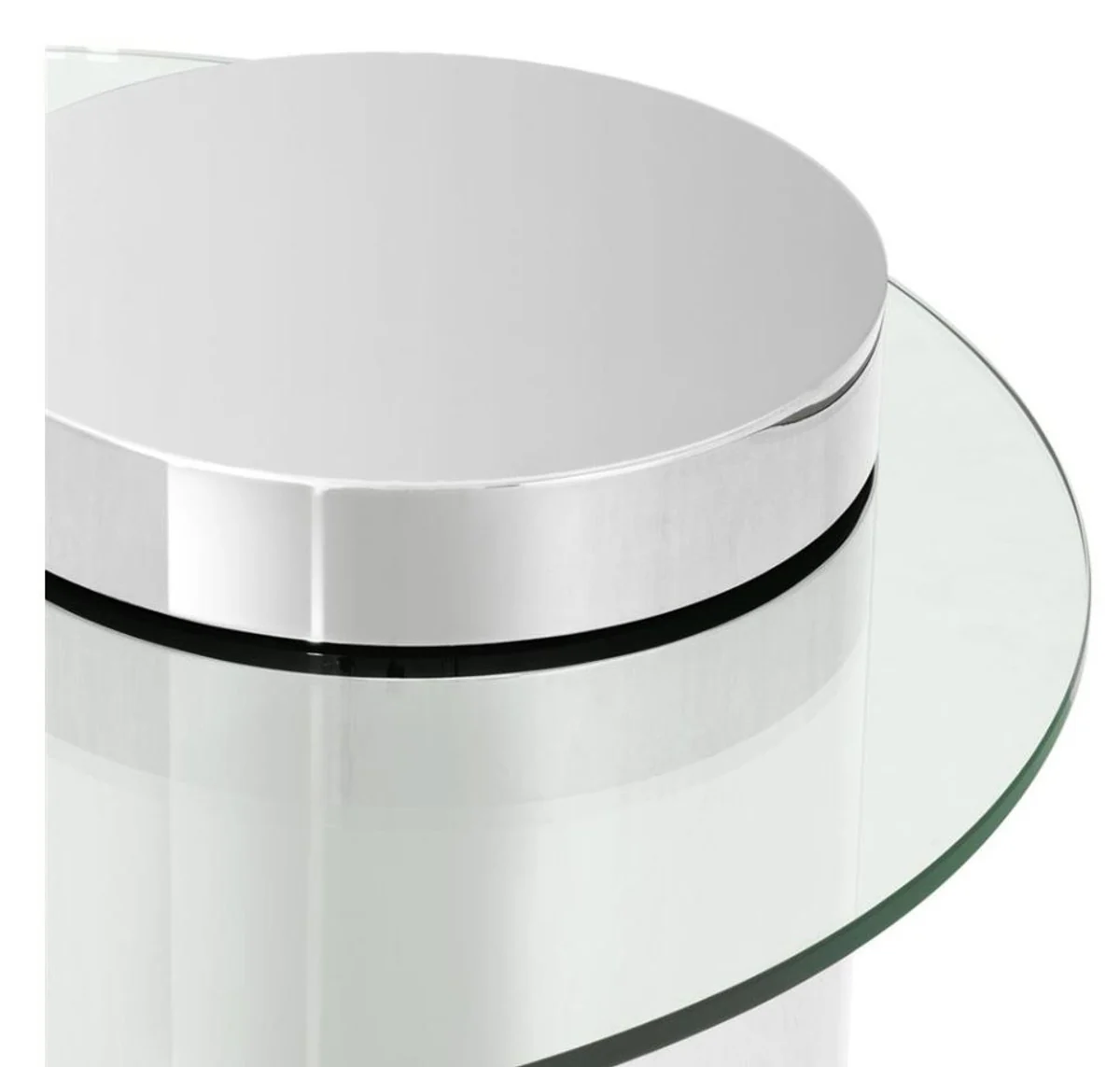 Dise?ador de mesa Casa Padrino de plata 65 x H. 51 cm - colecci¨®n de lujo