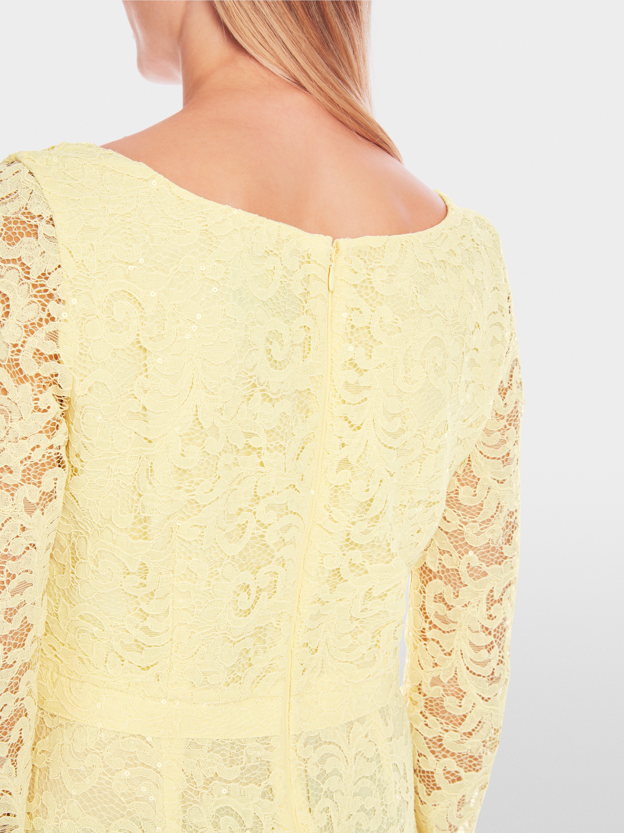 Marc-Cain Fitted lace mini dress