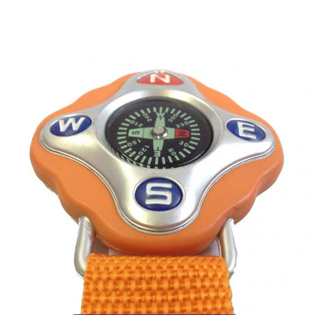 Brújula Hosa FLOTANTE COLGANTE llavero - naranja